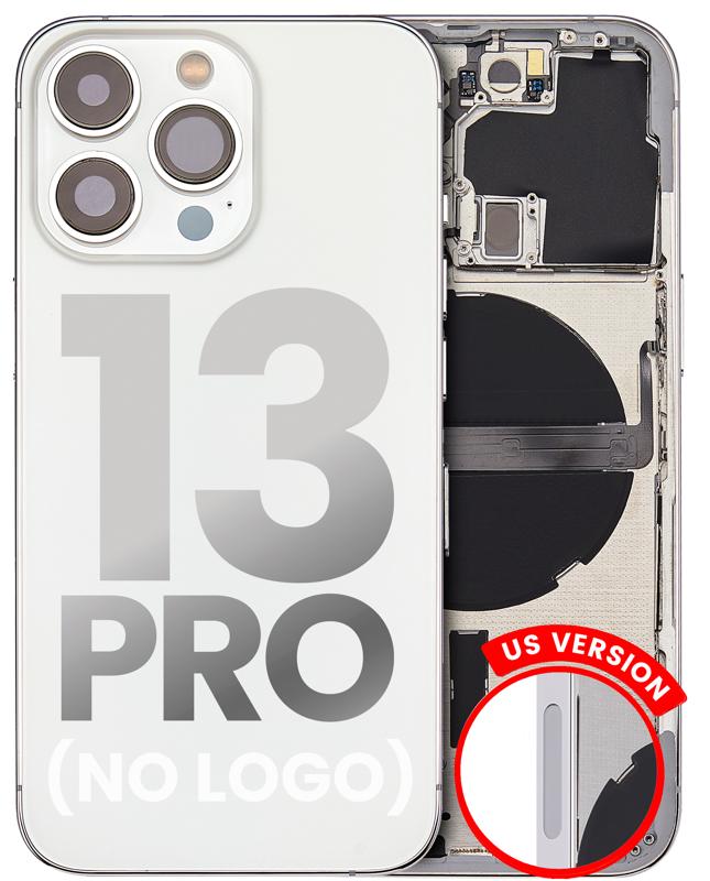 Tapa trasera para iPhone 13 Pro (Version US) sin logo (Plata)