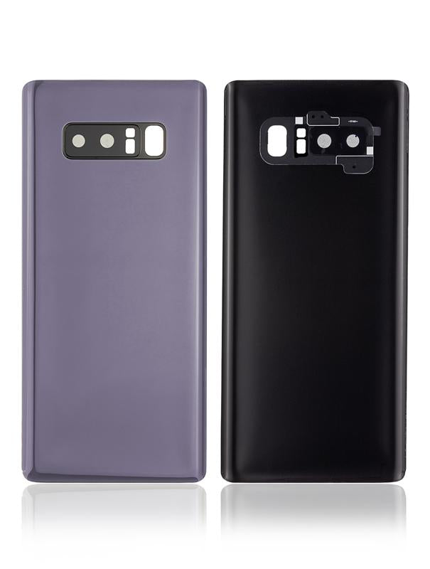 Tapa trasera con lente de camara para Samsung Galaxy Note 8 (Original) (Gris Orquidea)