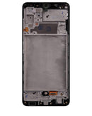 Pantalla LCD con marco para Samsung Galaxy A32 4G (A325F / 2021) original en color negro impresionante