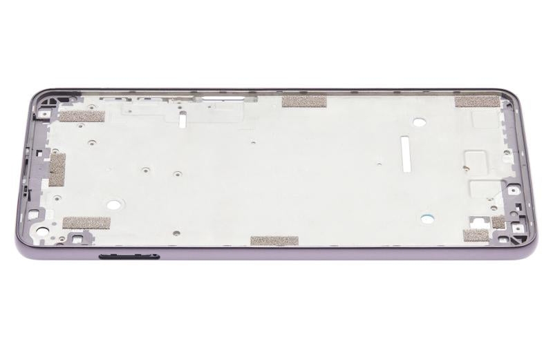Marco intermedio para Motorola Moto G Power (XT2117 / 2021) en color Flash Gray