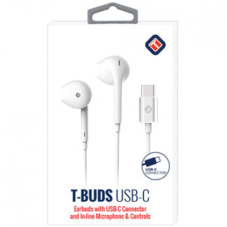 HF TEKYA T-BUDS USB-C EARBUDS