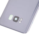 Tapa trasera con lente de camara para Samsung Galaxy S8 Plus (Gris Orquidea)