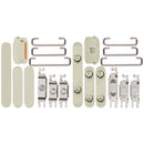 Botones duros (encendido/volumen/interruptor) para iPhone 15 / 15 Plus (Amarillo)