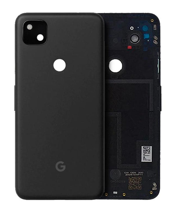 Tapa trasera original para Google Pixel 4a 5G (Negro Licorice)