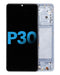 Pantalla LCD con marco para Huawei P30 (Cristal Respirable)