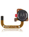 Lector de huellas con cable flex para Motorola Moto G Play (XT2093 / 2021) original (Gris Flash)