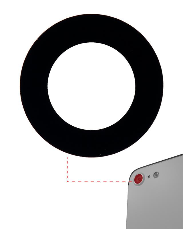 Lente de camara trasera con adhesivo para iPhone 7 / 8 / SE (2020) / SE (2022) (Todos los colores) (Paquete de 10) (Zafiro Real / Premium)