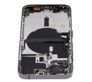 Tapa trasera con componentes para iPhone 13 Pro (Version US) (Sin logo) (Grafito)