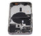 Tapa trasera con componentes para iPhone 13 Pro (Version US) (Sin logo) (Grafito)