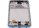 Pantalla OLED con marco para Samsung A72 (A725 / 2021) (6.36") (Azul)