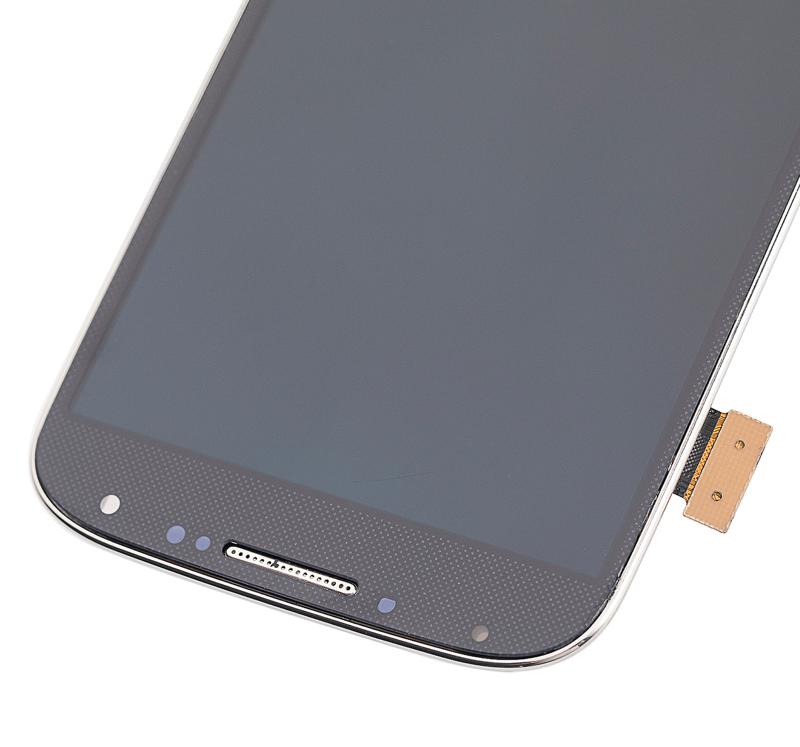 Pantalla OLED para Samsung Galaxy S4 con marco (Negro)