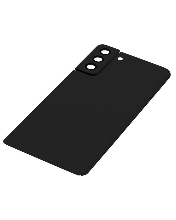 Tapa trasera con lente de camara para Samsung Galaxy S21 Plus (Negro Fantasma)