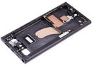 Marco intermedio para Samsung Galaxy S23 Ultra 5G (Version internacional) (Negro Phantom)