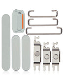 Botones duros (Encendido / Volumen / Switch) para iPhone 15 / 15 Plus (Verde)
