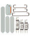 Botones duros (Encendido / Volumen / Switch) para iPhone 15 / 15 Plus (Verde)