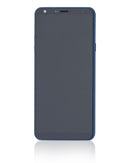 Pantalla LCD con marco para LG Stylo 4 / Stylo 4 Plus (Reacondicionado) (Azul Marroqui)