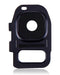 Lente de camara trasera para Samsung Galaxy S7 / S7 Edge (Negro)