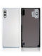 Tapa trasera con lente de camara para Samsung Galaxy Note 10 Plus / 5G (Aura Glow / Plata)