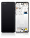 Pantalla OLED con marco para Motorola Moto Edge Plus (XT2061-3 / 2020) Negro