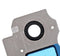 Lente de camara trasera con aro para Samsung Galaxy S8 Plus (Plata)