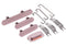 Botones duros (Encendido / Volumen / Switch) para iPhone 15 / 15 Plus (Rosa)