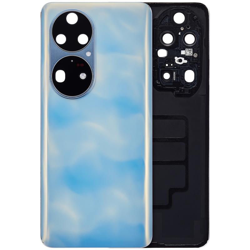 Tapa trasera con lente de camara para Huawei P50 Pro (Azul)