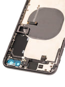 Tapa trasera con componentes pequenos pre-instalados para iPhone 8 Plus (Usada, Calidad B) (Gris Espacial)