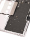 Carcasa superior con teclado para MacBook Pro 13" Retina (A1708 / Finales de 2016 / Mediados de 2017) (Teclado US) (Gris Espacial)