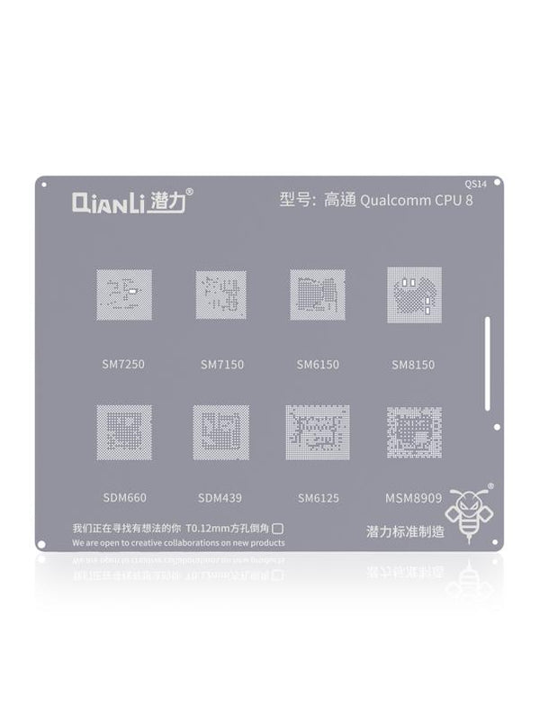 Stencil Bumblebee (QS14) para CPU Qualcomm 8 (Qianli)