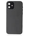 Tapa trasera para iPhone 12 con componentes pequeños pre-instalados (Versión internacional) (Original usada: Grado A) (Negro)