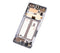 Pantalla OLED para Samsung Galaxy S10 5G con marco (Original) (Negro Majestuoso)
