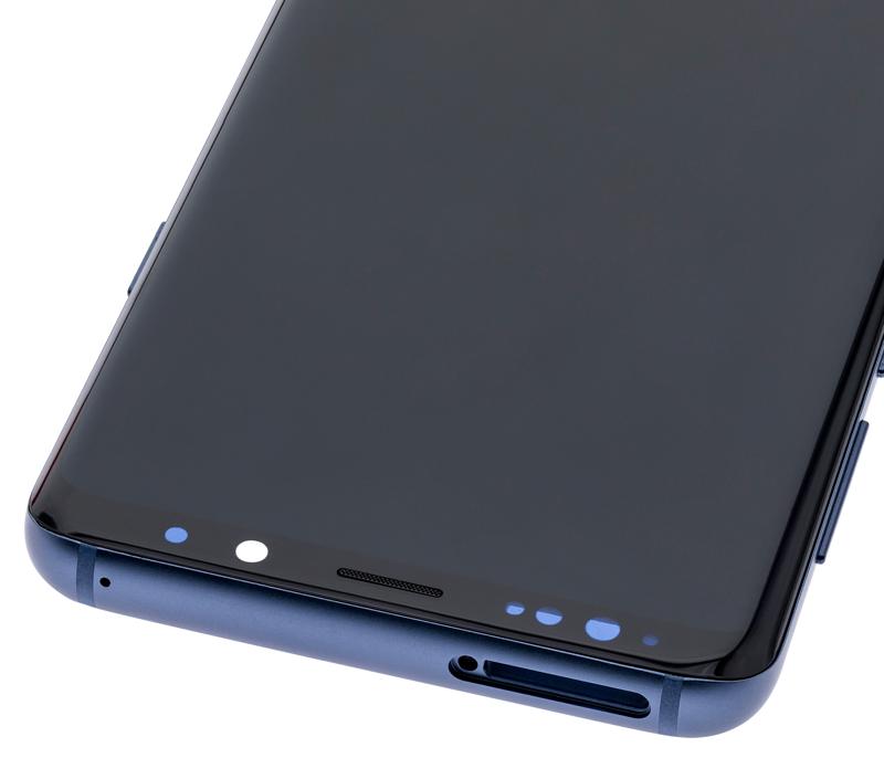 Pantalla OLED para Samsung Galaxy S9 Plus con marco (Azul Coral) (Reacondicionado)