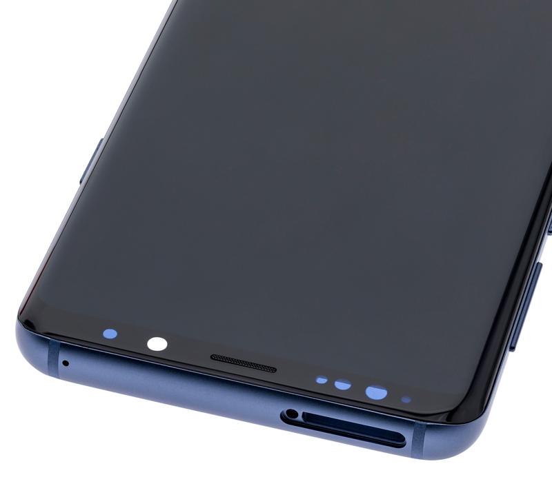 Pantalla OLED para Samsung Galaxy S9 Plus con marco (Azul Coral)