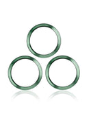 Aro del bisel de camara trasera para iPhone 11 Pro / 11 Pro Max (Verde) (Set de 3 piezas) (Paquete de 10)