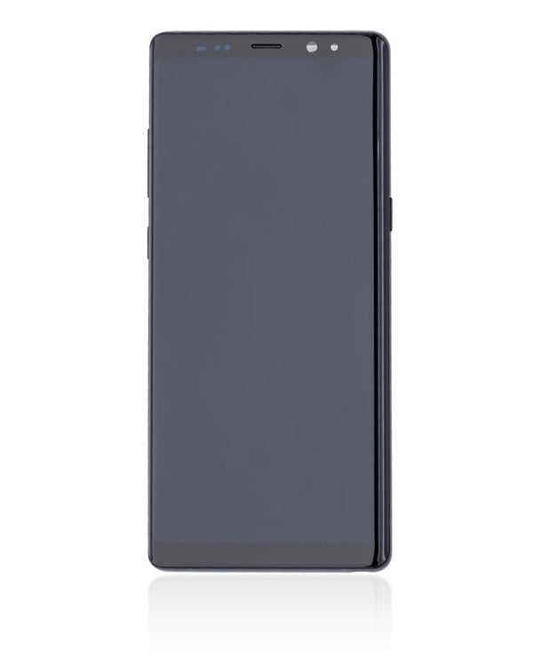 Pantalla USADA OLED para Samsung Galaxy Note 8 con marco (Negro Medianoche)
