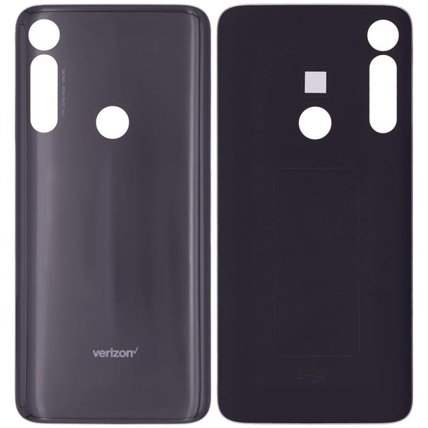 Tapa trasera original para Motorola Moto G Power (XT2041-7 2020) en color Vulcan Black
