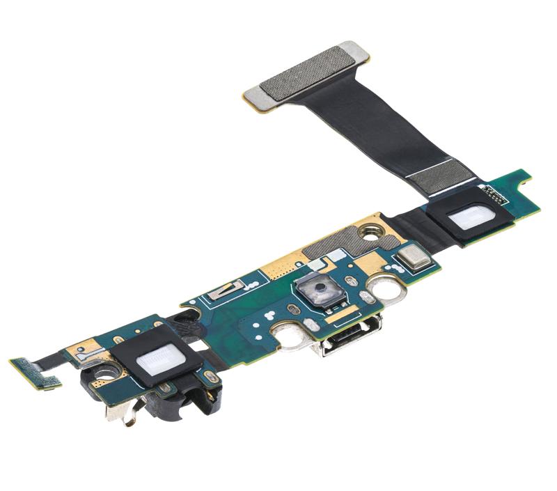 Puerto de carga con placa para Samsung Galaxy S6 Edge (G925F) (Version internacional)