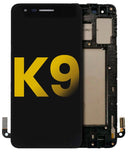 Pantalla LCD con marco para LG K9 (2018) Negro