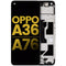 Pantalla LCD con marco para OPPO A36 / A76 (Reacondicionado)
