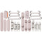 Botones duros (Encendido / Volumen / Switch) para iPhone 15 / 15 Plus (Rosa)
