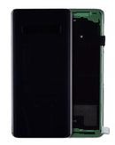 Tapa trasera con lente de camara para Samsung Galaxy S10 original (Prism Black)