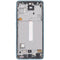 Pantalla OLED con marco para Samsung Galaxy A52 4G / A52 5G / A52S 5G (Azul)