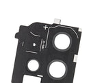 Lente de camara trasera con aro para Samsung Galaxy S20 Plus (Negro Cosmico)
