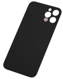 Tapa trasera para iPhone 12 Pro con adhesivo 3M (Orificio grande para camara) (Grafito)