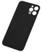 Tapa trasera para iPhone 12 Pro con adhesivo 3M (Orificio grande para camara) (Grafito)
