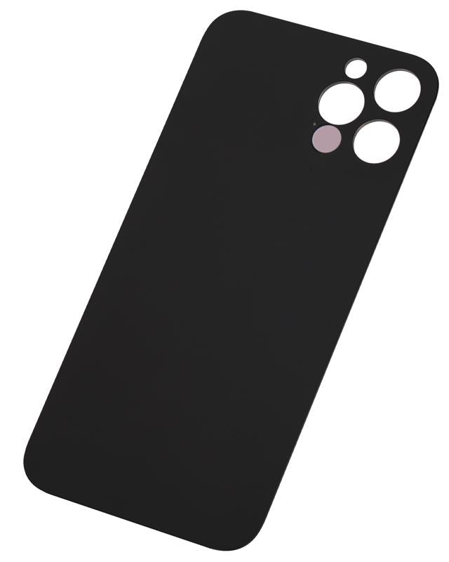 Tapa trasera para iPhone 12 Pro con adhesivo 3M (Orificio grande para camara) (Grafito)