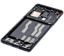 Pantalla OLED con marco para OnePlus 8 / 5G (Marco no Verizon 5G UW) (Reacondicionado) (Negro Onyx)
