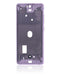 Carcasa media para Samsung Galaxy S20 FE (Cloud Lavender)