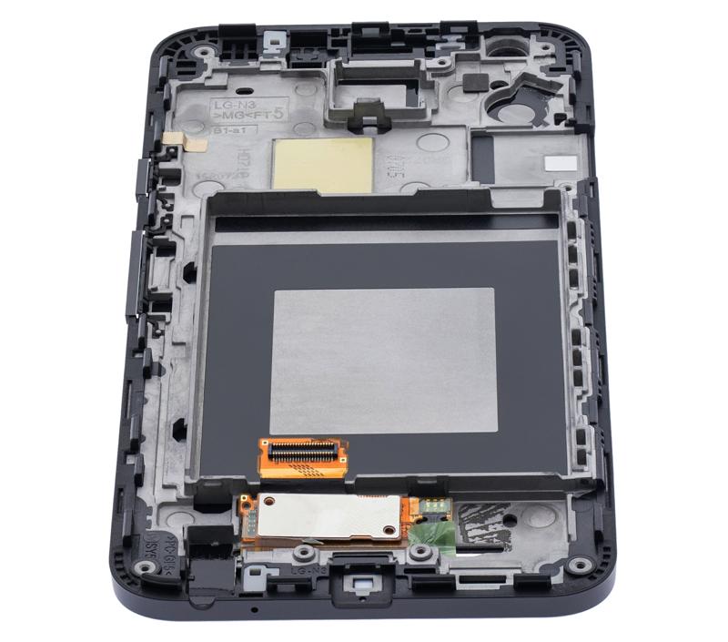 Pantalla LCD con marco para Nexus 5X (Reacondicionado) (Negro)