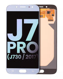 Pantalla LCD para Samsung Galaxy J7 Pro (J730 / 2017) color Plata original
